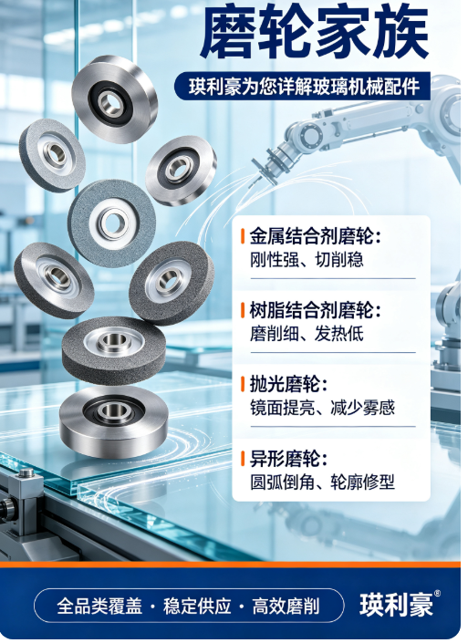 稳定的磨轮供应，是玻璃深加工企业高效生产的保障