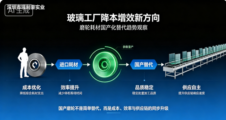 深圳市瑛利豪实业：玻璃工厂降本增效新方向：磨轮耗材国产化替代趋势观察