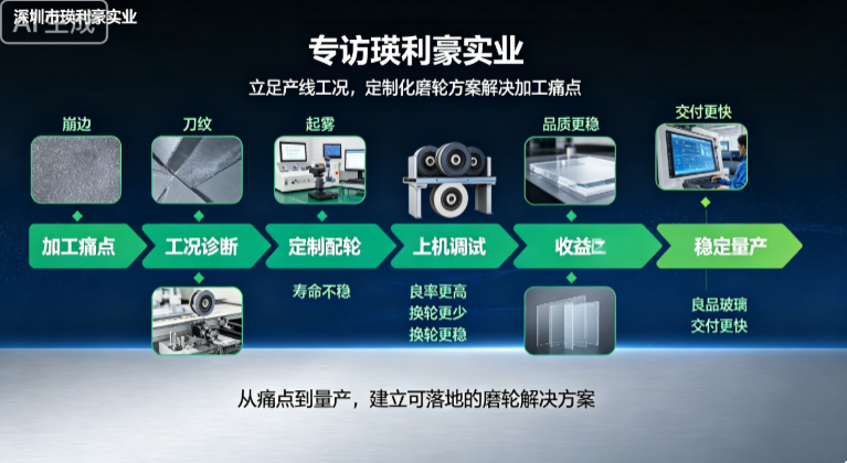 专访瑛利豪实业：立足产线工况，定制化磨轮方案解决加工痛点