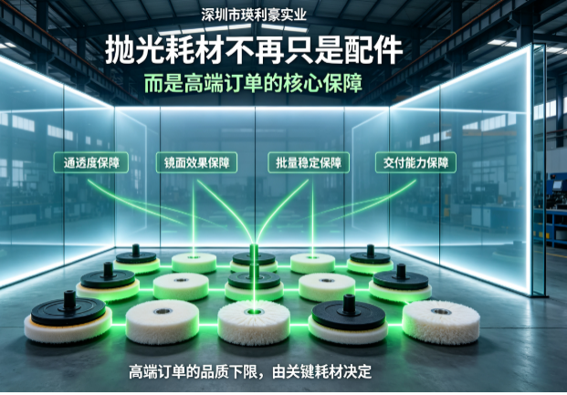 深圳市瑛利豪实业：抛光耗材不再只是配件，而是高端订单的核心保障