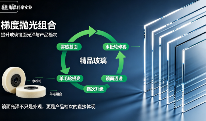 深圳市瑛利豪实业：梯度抛光组合，提升玻璃镜面光泽与产品档次