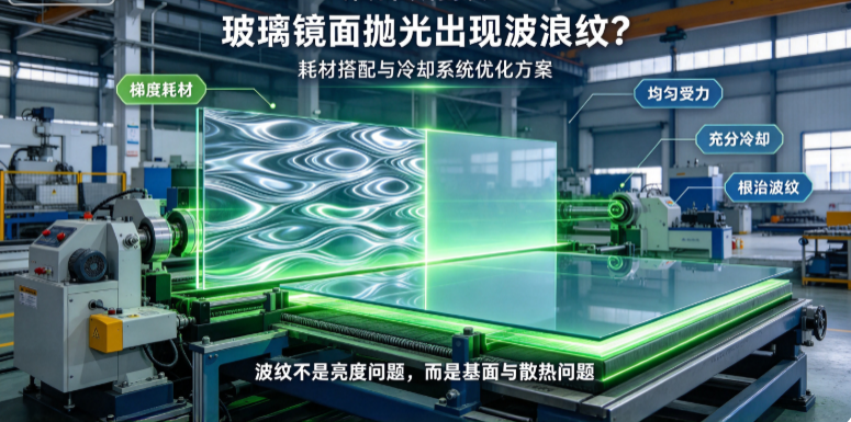 深圳市瑛利豪实业：玻璃镜面抛光出现波浪纹？耗材搭配与冷却系统优化方案
