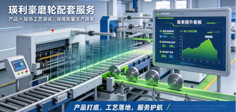 瑛利豪磨轮配套服务：产品 + 现场工艺调试，保障批量生产良率