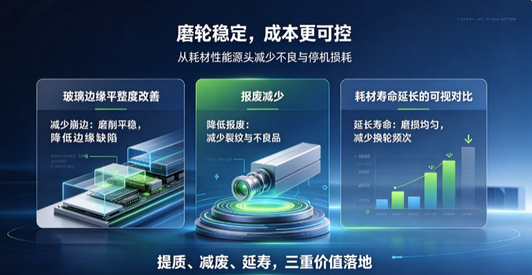 深圳市瑛利豪实业：减少崩边、降低报废、延长耗材寿命，瑛利豪磨轮实打实降本