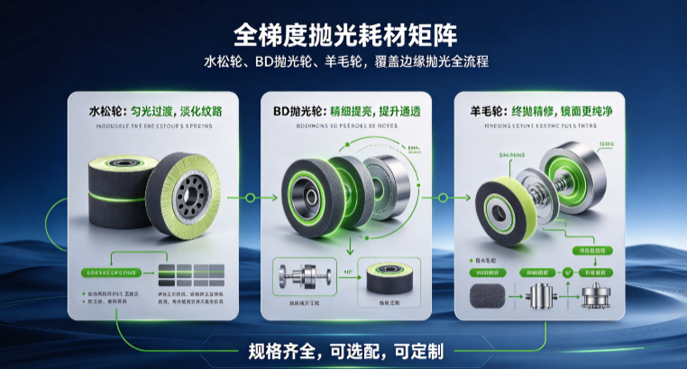 聚焦玻璃边缘品质，瑛利豪持续完善抛光耗材产品矩阵